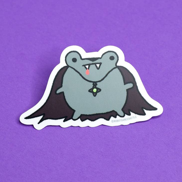 Robot Dance Battle - Vampire Frog Sticker