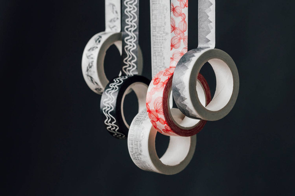 Design Washi Tape Bundle (5 rolls)