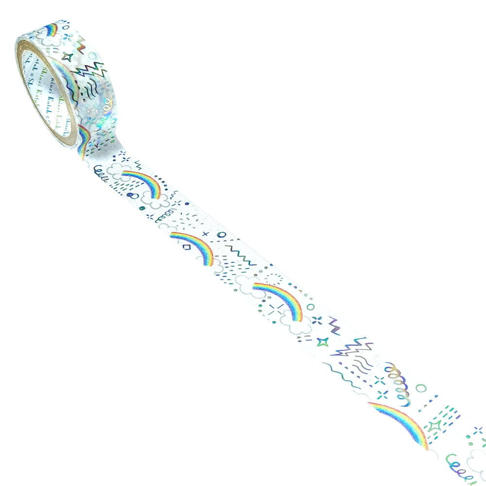 Cinta adhesiva decorativa con motivos meteorológicos de Shinzi Katoh Design