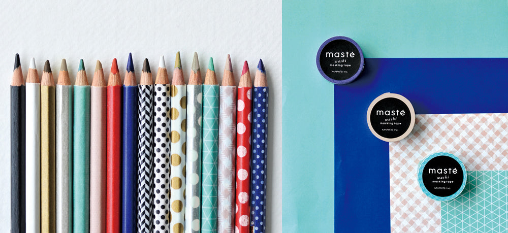 Impressive Tone Navy Dot Masté Japanese Masking Tape • Made in Japan.