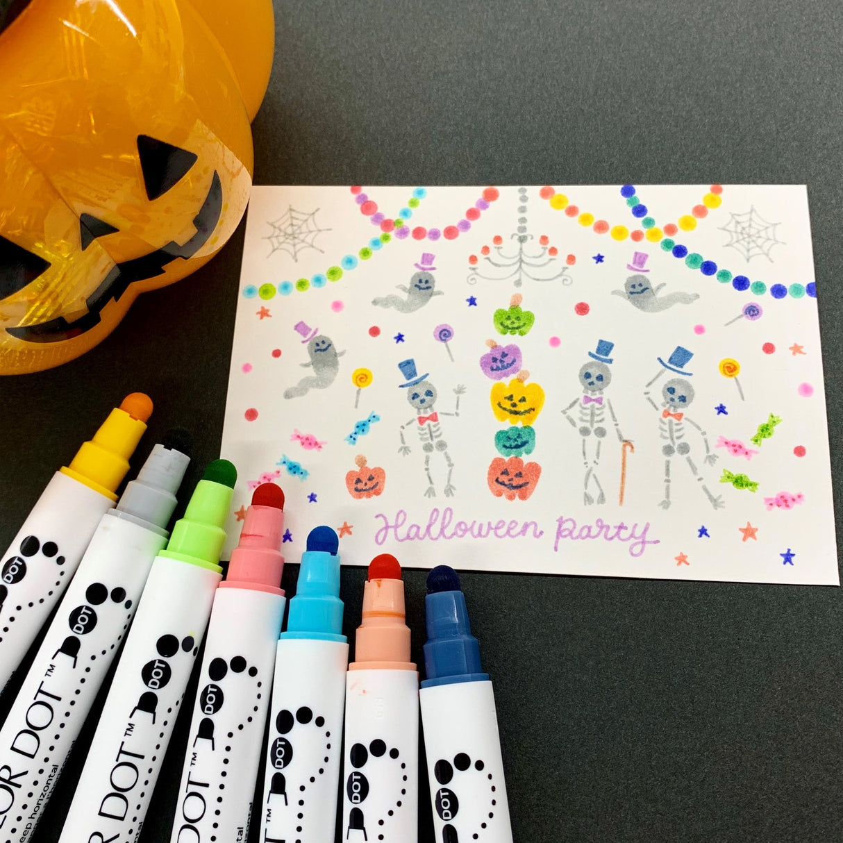 Kuretake ZIG Clean Color Dot Dual-Tip Markers 12/Pkg