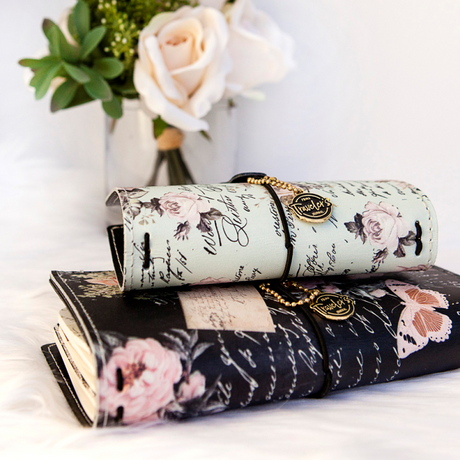 New Prima Traveler's Journal Vintage Floral & Minty Dreams