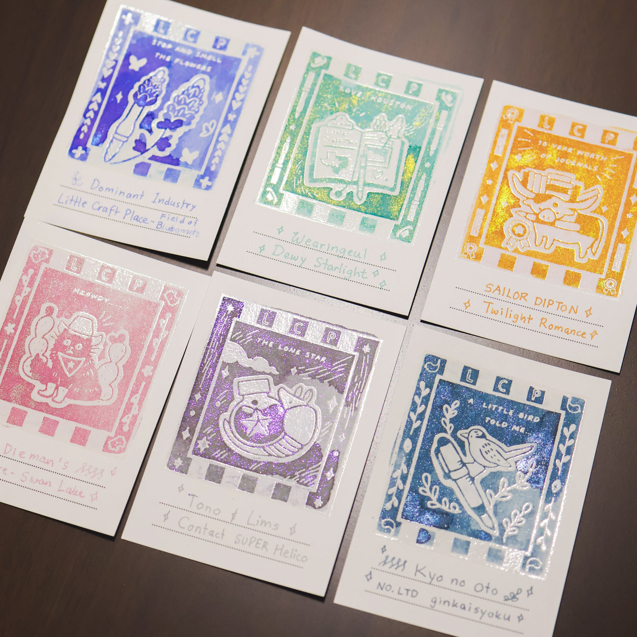 Newest arrivals at Little Craft Place featuring stickers, washi tapes, journals, stamps, and crafting supplies.