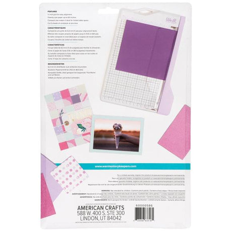 We R Memory Keepers Mini Guillotine Paper Cutter 6"x8.5"