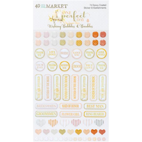 One Perfect Day Epoxy Stickers