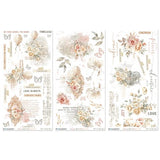 One Perfect Day Rub-On Transfer Set 6"X12"