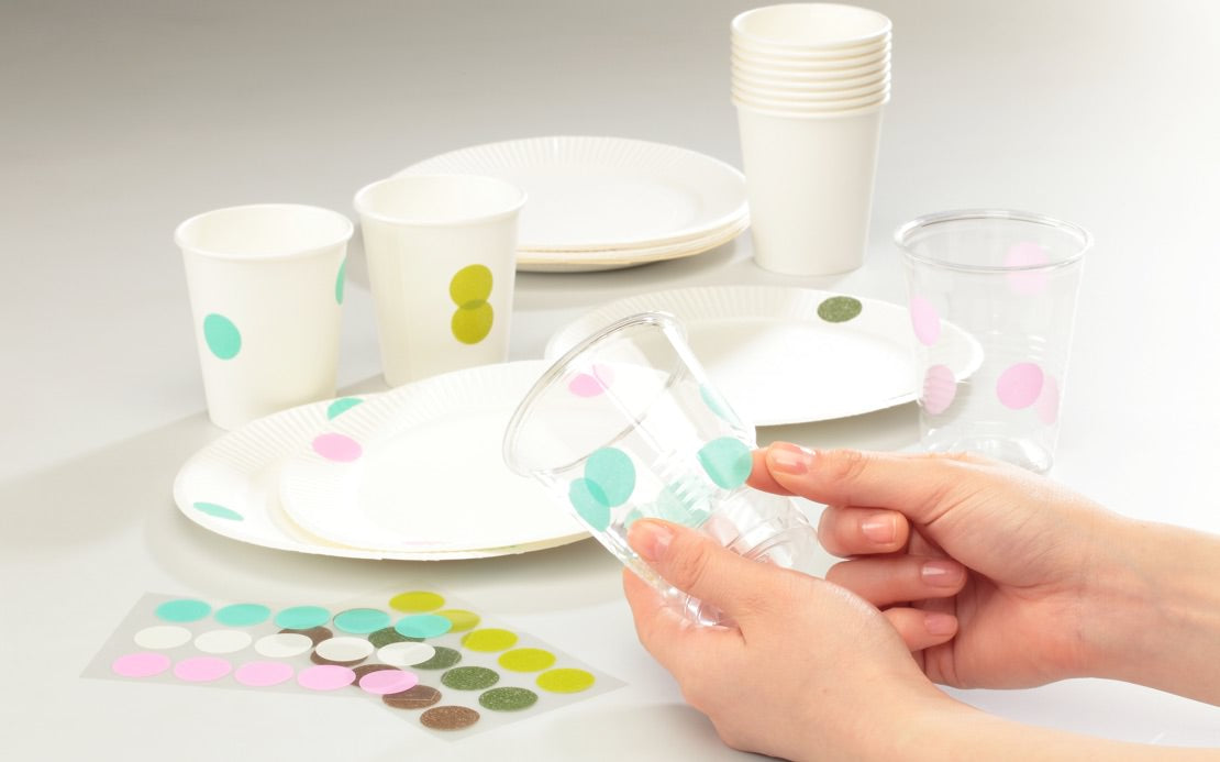 Stalogy Circular Masking Tape Patches 20mm - Shuffle Prize
