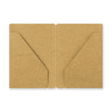 TRAVELER'S notebook 010 Kraft Paper Folder (Passport Size)