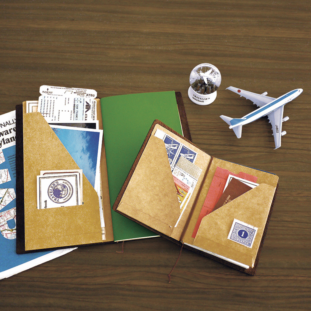 TRAVELER'S notebook 020 Kraft Paper Folder (Regular Size)