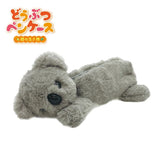 Estuche para bolígrafos con forma de koala de peluche 