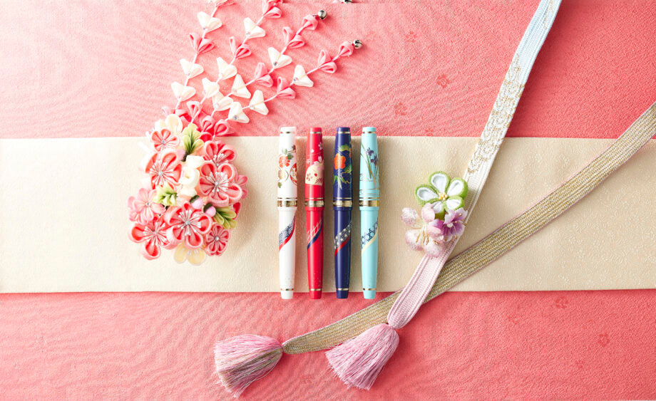Sailor Pro Gear Slim Kimono Fountain Pen - Happiness (Limited Edition)