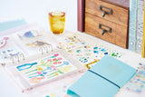 OTONA Sticker File Binder Type Pink A5