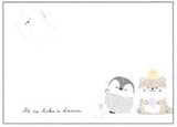 Penguin, Otter, Bear Arts & Craft Time Mini Notepad