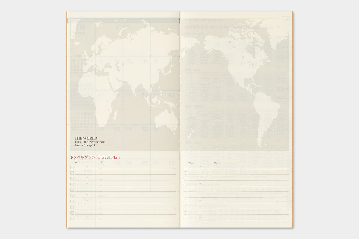 TRAVELER'S notebook 2027 Monthly Diary (Regular Size)

Welcome the upcoming year in high spirits with TRAVELER'S notebook 2027 Diary lineup where each notebook becomes unique by adding your personal flare!