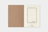 TRAVELER'S notebook 2027 Weekly Diary (Passport Size)

Welcome the upcoming year in high spirits with TRAVELER'S notebook 2027 Diary lineup where each notebook becomes unique by adding your personal flare!