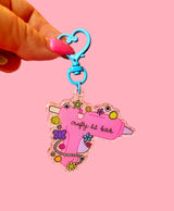 Crafty Lil B* Keychain