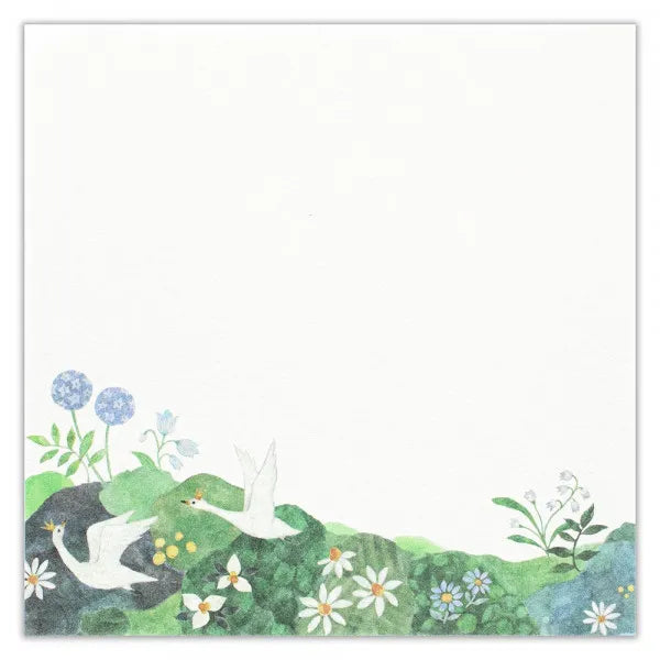 Six Swans Fable Memo Pad