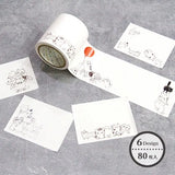 Shinzi Katoh Design - Cat Hill Sticky Notes Roll