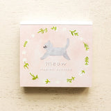 Mariko Fukuoka Meow Block Memo