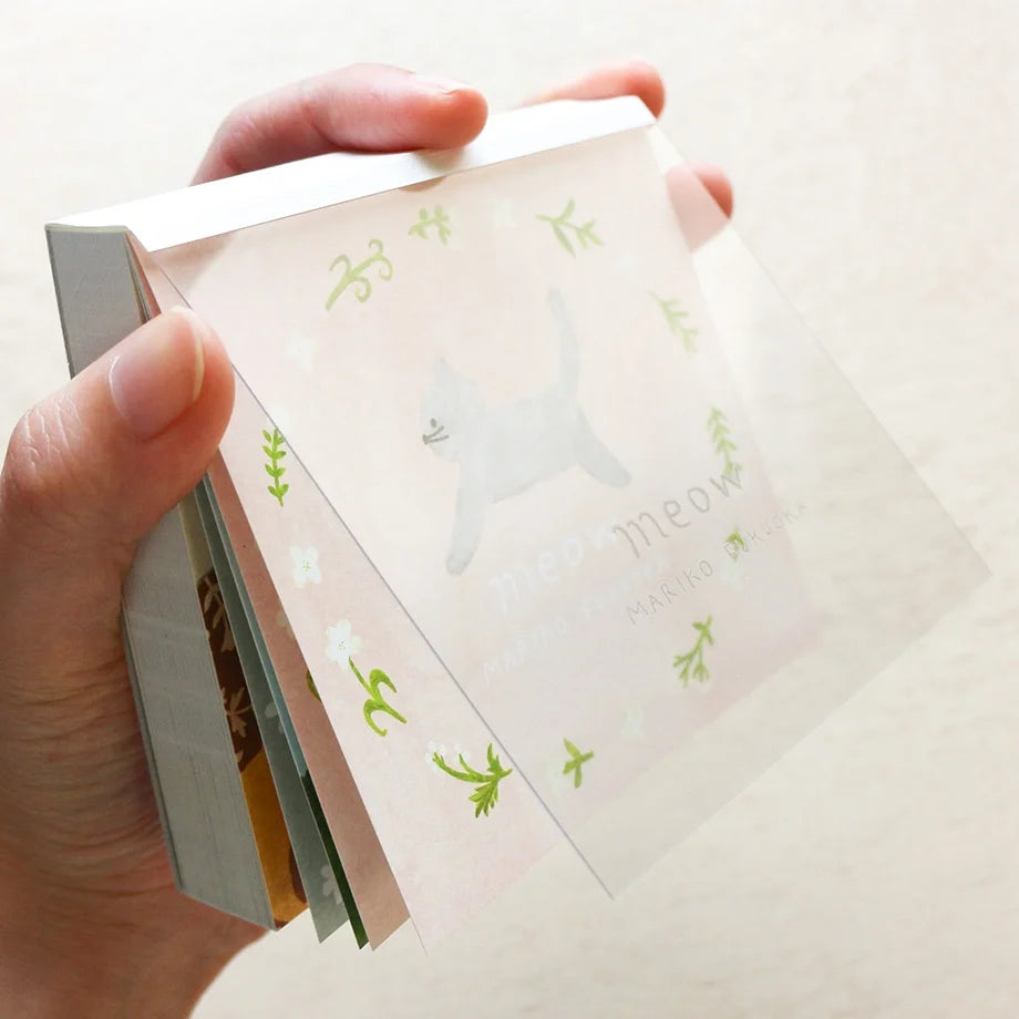 Mariko Fukuoka Meow Block Memo