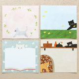 Mariko Fukuoka Meow Block Memo