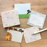 Mariko Fukuoka Meow Block Memo