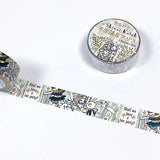 Shinzi Katoh Design - Mysterious Alice Funny Tea Party Washi Tape