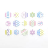 Tortoise Shell Washi Roll Sticker Bande