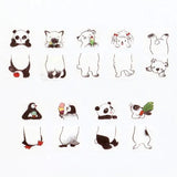 Bande Sticker Roll - Black and White Sandwich