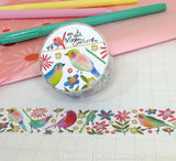 Kate Mason Artist - Rainbow Birds Washi Tape