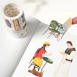 Pre-cut Hillside Moments Wide Washi / PET Tape