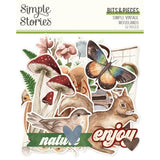 Simple Vintage Woodlands Die Cut Cardstock Bits