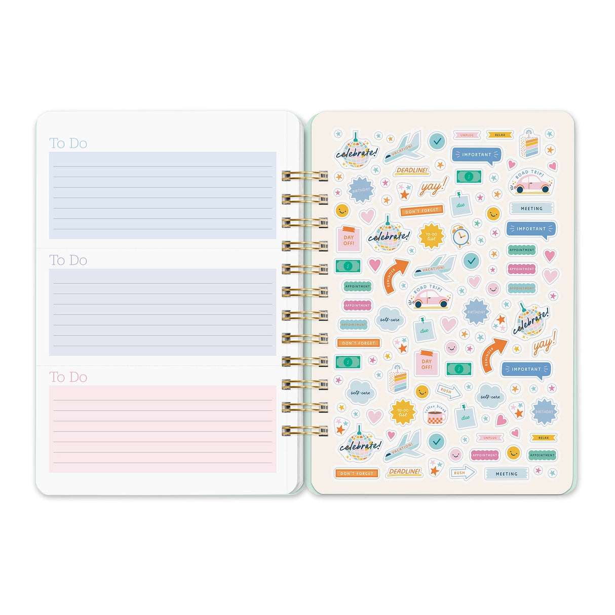 Looking for a planner that can keep pace with your busy life? Meet Orange Circle Studio’s best-selling Do It All™ Planner (Aug. 2026–Dec. 2027). Designed for families and multitaskers alike, it offers space for up to six schedules, plus monthly and weekly views to keep everything on track. Inside, you’ll also find inspirational quotes, fun stickers, and tear-out to-do and shopping lists. Finished with stylish cover art and a handy elastic closure, it’s a planner that truly does it all.

• 5.75"w x 8.25"h 
•