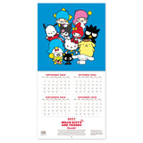 Make 2027 your best year yet with this classic 12" × 12" Hello Kitty® and Friends Wall Calendar (Jan.–Dec. 2027). Filled with super cute artwork, this 12-month calendar doubles as cheerful wall décor, brightening any space while helping you stay organized all year.

• 12"w x 12"h closed 
• 12 months (Jan.–Dec. 2027) 
• 13 pages; 150 gsm acid-free, FSC®-certified paper 
• Saddle-stitch binding 

© 2026 SANRIO CO., LTD. Used Under License.

