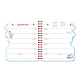 With Hello Kitty® and Friends by your side, all things are possible! This 17-month planner (Aug. 2026–Dec. 2027) features weekly planning pages filled with supercute artwork, plus extra notes pages, a two-year reference calendar, and a holiday list—everything you need to stay organized and inspired all year.

• 7.5"w × 8.5"h 
• 17 months (Aug. 2026–Dec. 2027) 
• 160 pages; 100 gsm acid-free FSC®-certified paper 
• Softcover; Twin-ring wire-o binding 

© 2026 SANRIO CO., LTD. Used Under License.