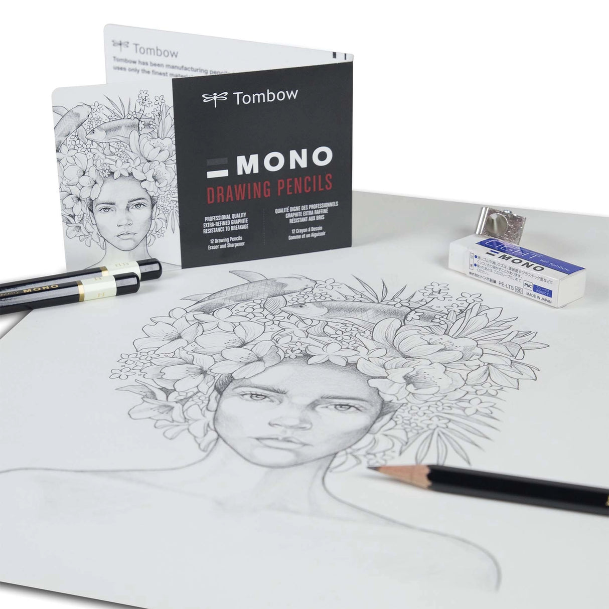 Tombow Mono Drawing Pencil Set - 12-Pack