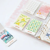 OTONA Sticker File Pocket Refills for Cards A5 (6-hole)