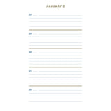 Denim One Line A Day Journal