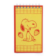A nostalgic nod to the stationery aisle—those tiny spiral notebooks you’d flip through while your mom checked out at the local five-and-dime. These vintage-style memo pads are straight out of the 1980s, reimagined with photo-real backgrounds and everyone’s favorite beagle doing what he does best: being adorable.