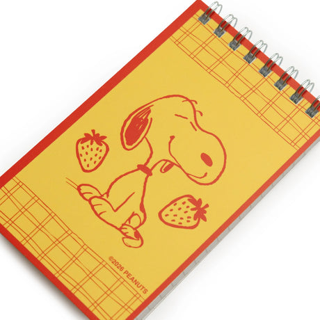 A nostalgic nod to the stationery aisle—those tiny spiral notebooks you’d flip through while your mom checked out at the local five-and-dime. These vintage-style memo pads are straight out of the 1980s, reimagined with photo-real backgrounds and everyone’s favorite beagle doing what he does best: being adorable.