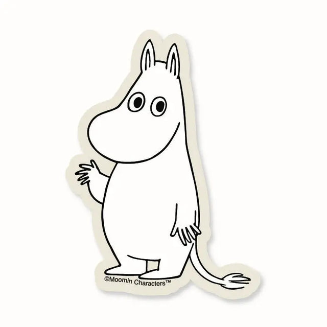 3P4 X Moomin® - Moomintroll Wave Vinyl Sticker

Welcome to Moominvalley.

Inspired by Tove Jansson’s beloved world, this collection celebrates the beauty of a slower, gentler way of living where simple pleasures like a warm cup of tea, a quiet walk, and time spent with friends mean everything. Each piece reflects the spirit of Moominvalley: thoughtful, whimsical, and rooted in everyday joy.

Vinyl Sticker
Approx. 3" x 3"
Made in U.S.A.