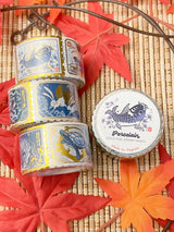 Pegushi Washi Tape - Gold Foil Porcelain Stamp