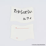ONE PIECE magazine Vivre Card & Treasure Tab Letterpress Printed Card