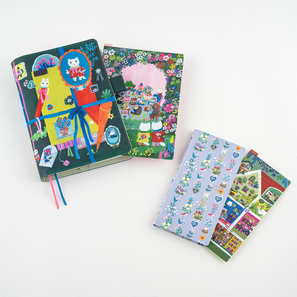Yumi Kitagishi: Tablero de lápices Hobonichi para semanas (Animal Condo)