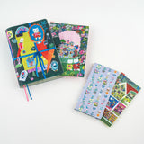 Yumi Kitagishi: Tablero de lápices Hobonichi para semanas (Animal Condo)
