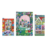 Yumi Kitagishi: Tablero de lápices Hobonichi para semanas (Animal Condo)