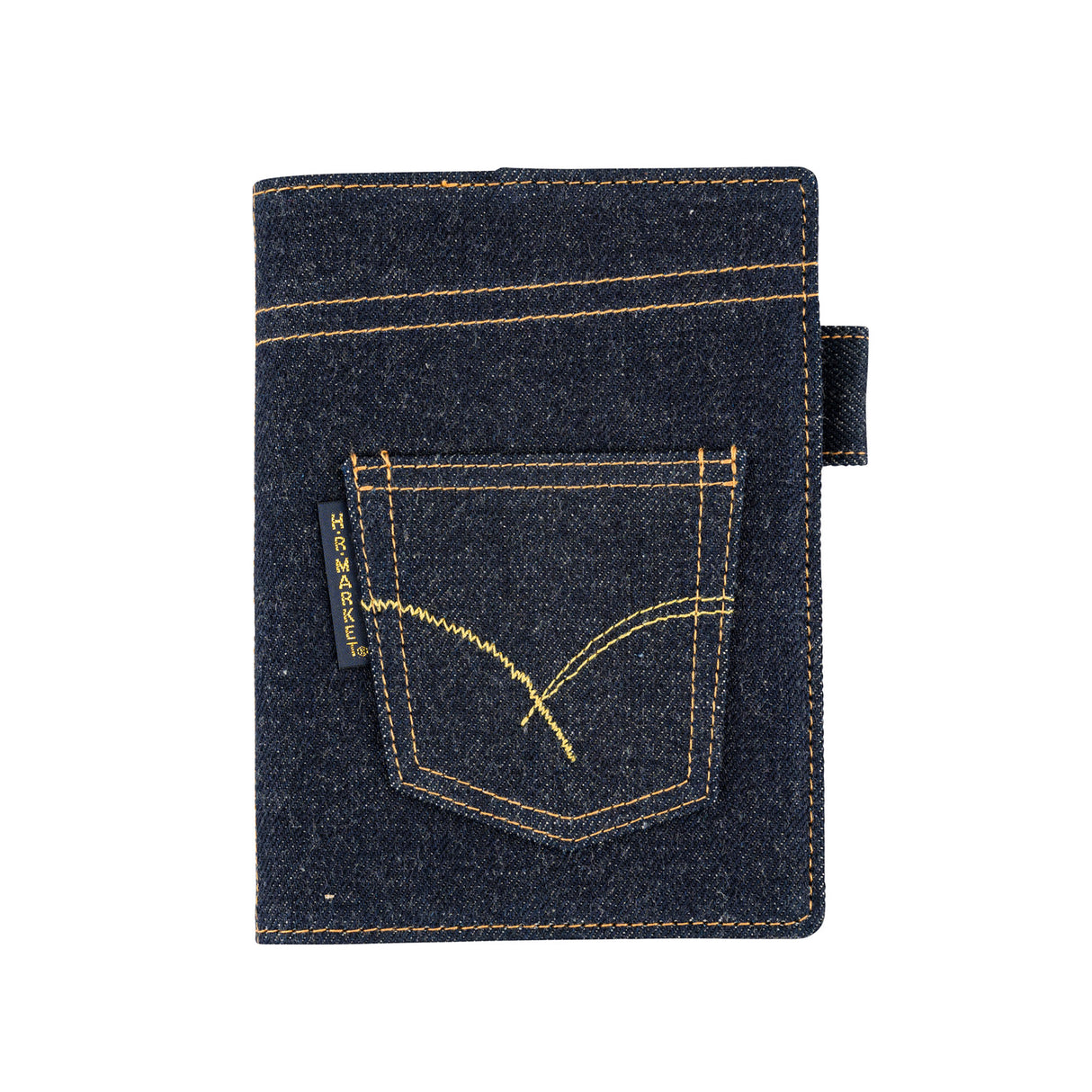 Hollywood Ranch Market Indigo Jeans Pocket (5-Year Techo) A6 Size Cover Only