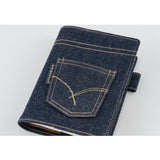 Hollywood Ranch Market Indigo Jeans Pocket (5-Year Techo) A6 Size Cover Only