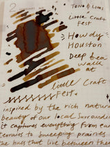 Little Craft Fest X TONO & LIMS Exclusive Ink - Howdy Houston