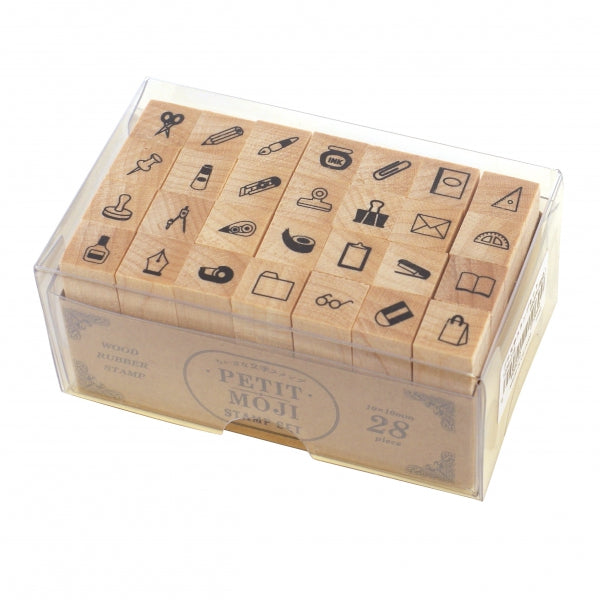 Petit Letter Stamp Set - Large Size - Stationery Icons